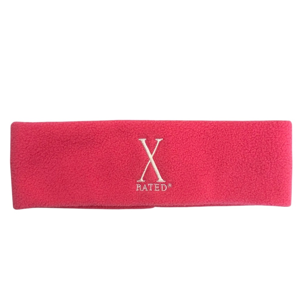 X Rated Liquor Pink Y2K Barbiecore Fleece
Earwarmer Headband NWT